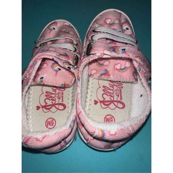 Jelly Pop sneakers infant toddler size 6M Pink Rainbow - Picture 2 of 3